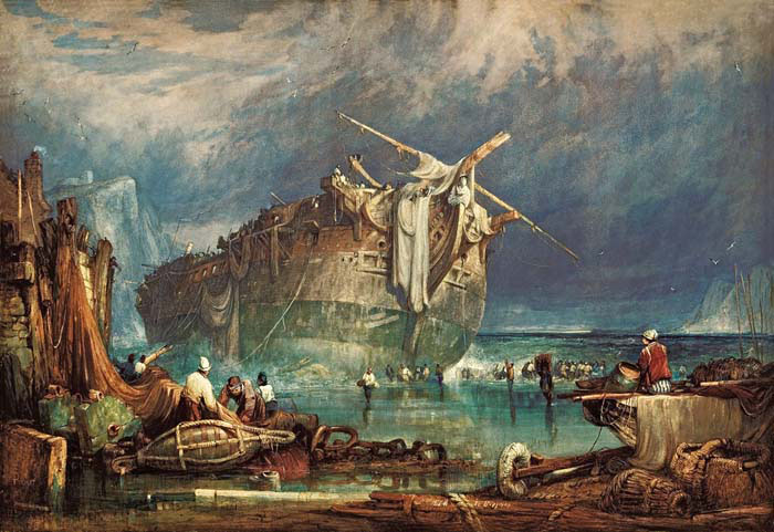 salving from the wreck